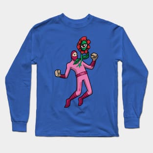 Flower Power Ninja Long Sleeve T-Shirt